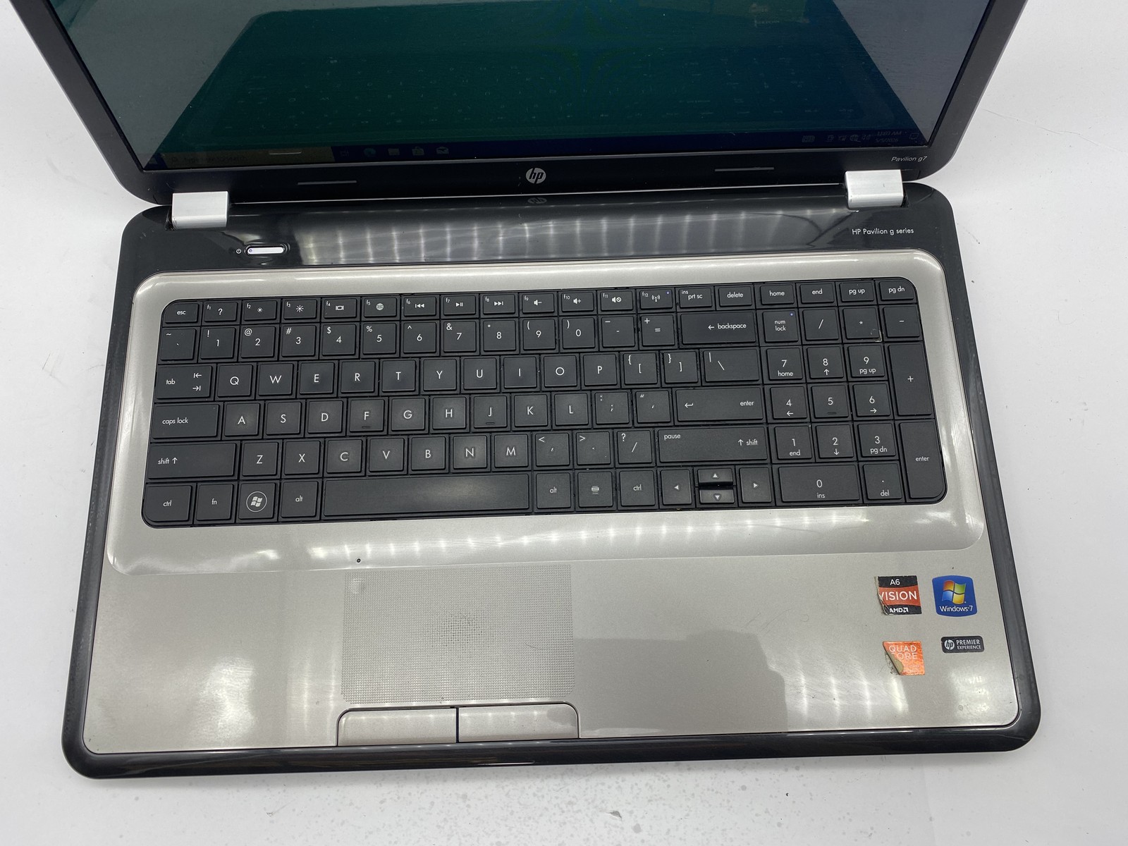HP Pavilion G7 Laptop AMD A6-3420M 1.5GHz 4GB RAM 750GB HDD W10P