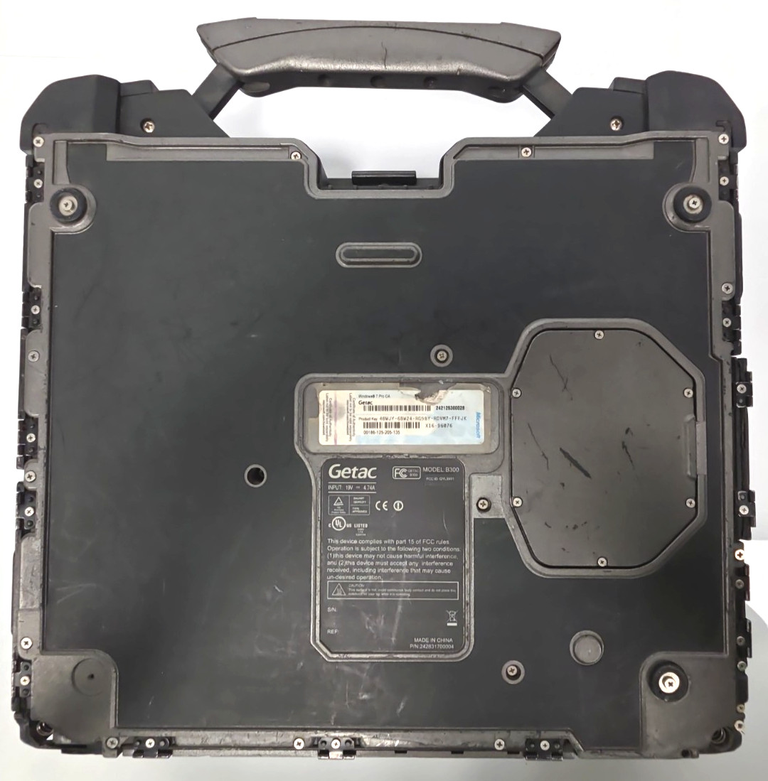 Getac B300 G1| Intel Core i7 L620| 4GB RAM| No HDD| DVD RW| 21,349 Hours