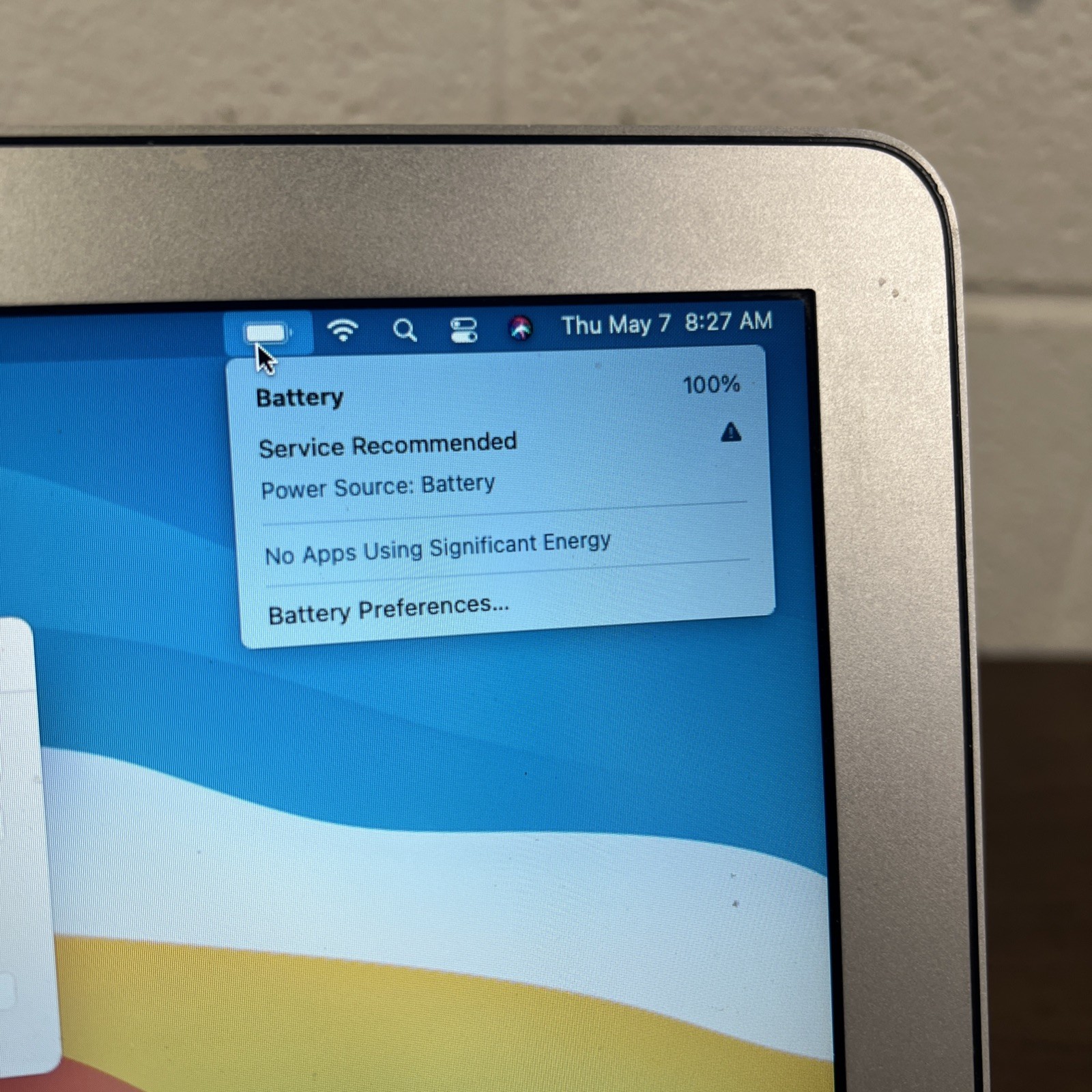 APPLE MACBOOK AIR A1466 128GB 8GB i5 1.3 GHz HD GRAPHICS 5000 ⚠️ READ