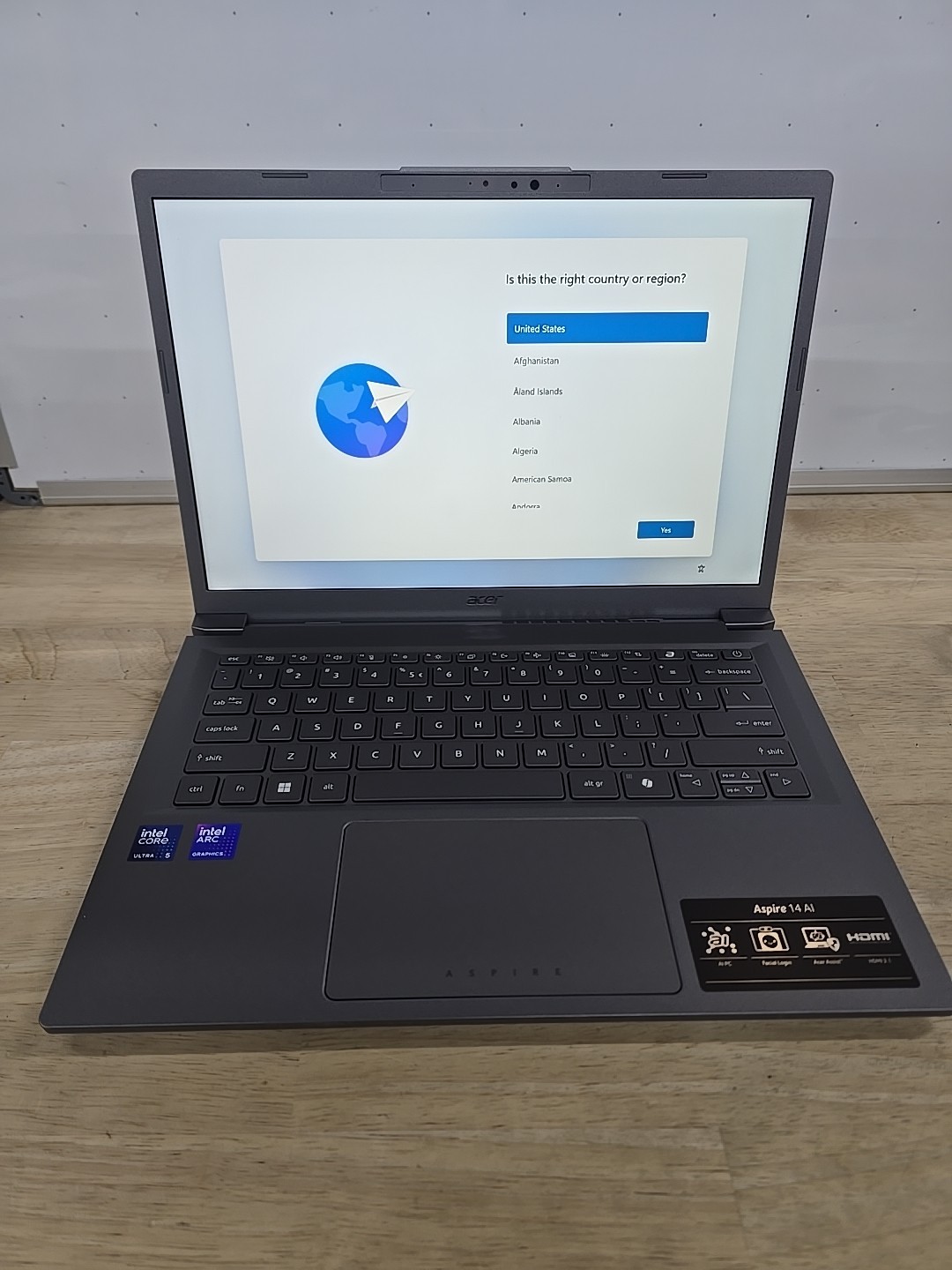 ACER Aspire 14 Ai Copilot+ PC A14-52M-51S1 WUXGA Display | Intel Core Ultra 5