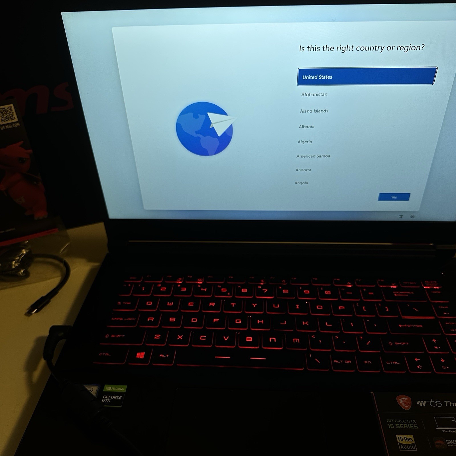UPGRADED MSI GF65 Thin 9SD-837 Gaming Laptop i7-9750H 32GB 512GB SSD GTX 1660Ti