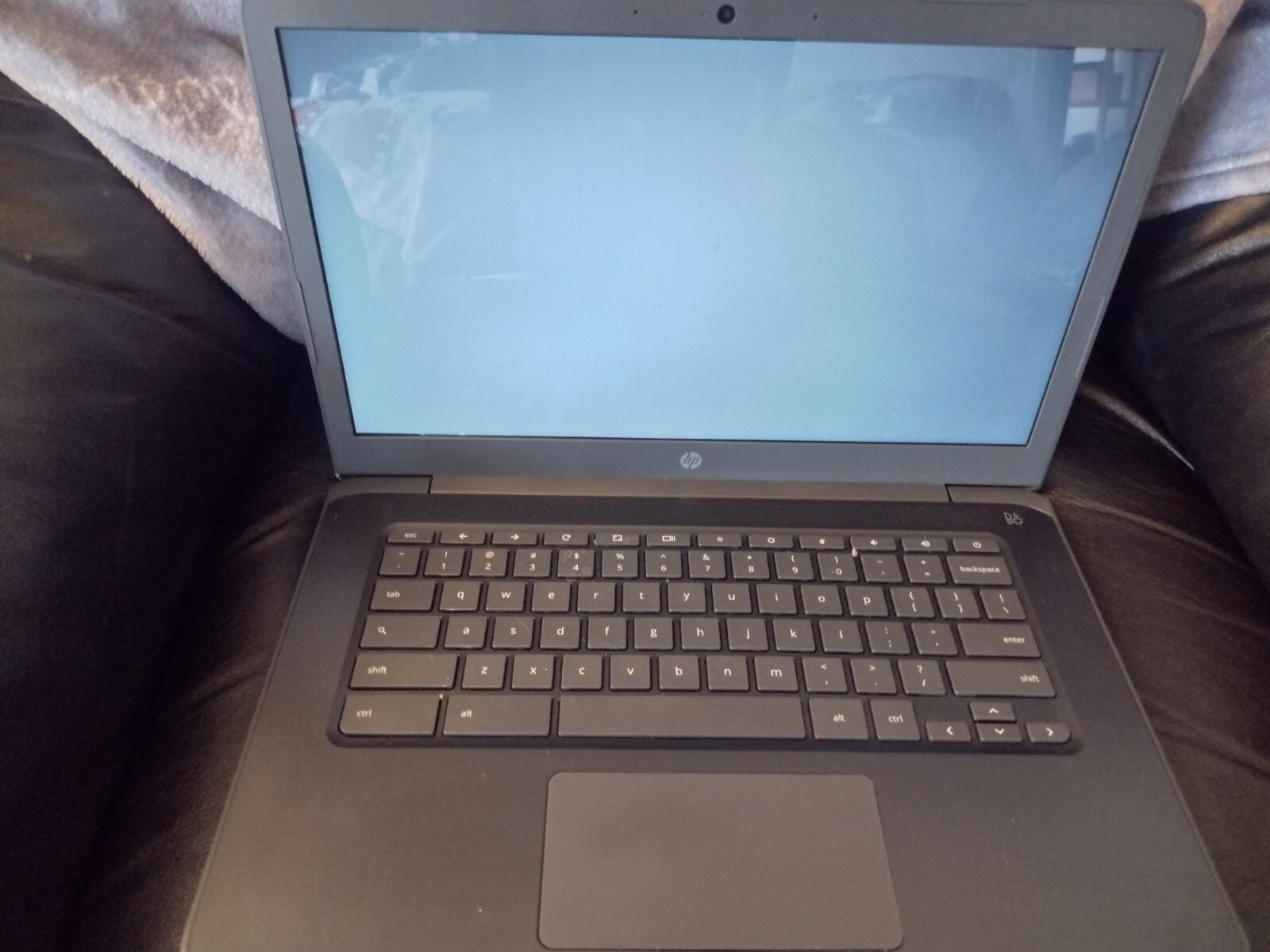 HP Touch Chromebook 14 inch (32GB, AMD A4,1.5GHz,4GB) Laptop – Chalkboard Gray –