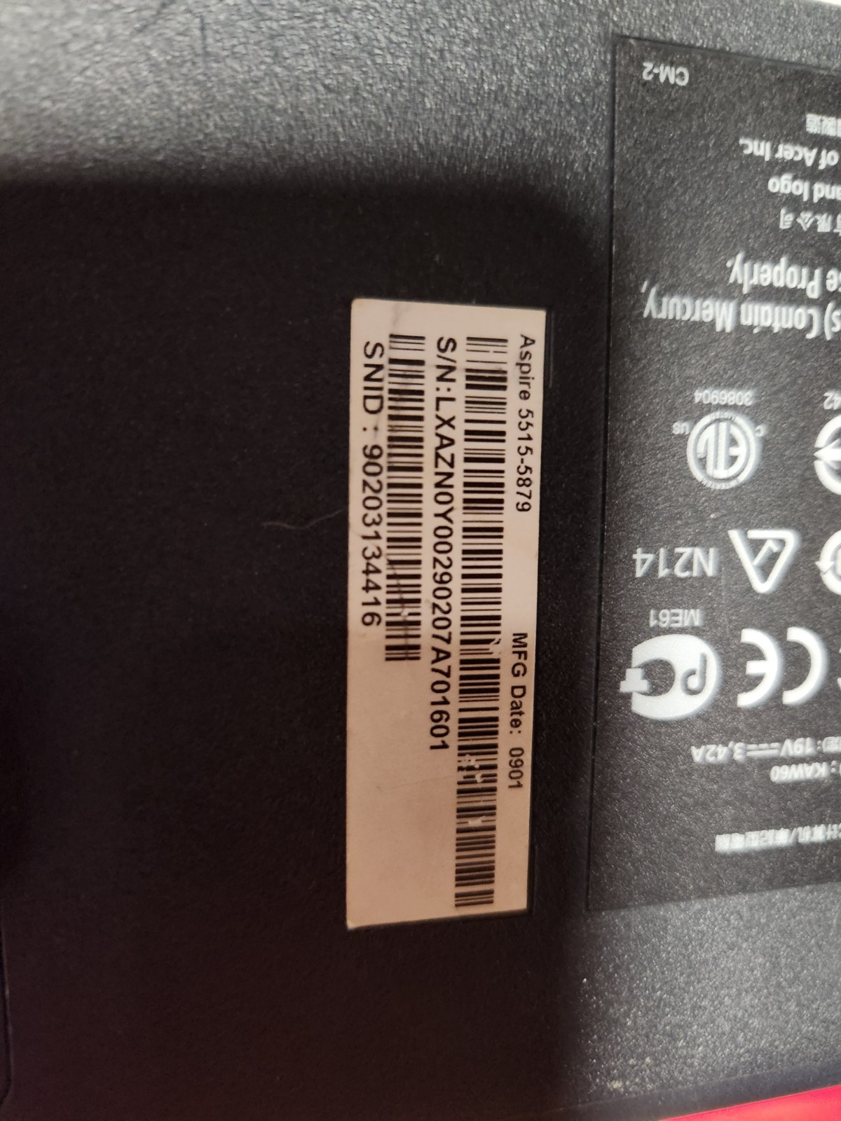 Acer Aspire 5515 Laptop