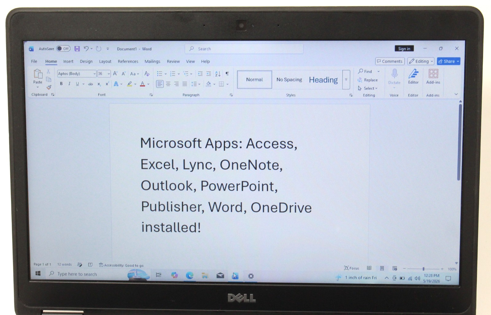 Dell Latitude E5450 14″ 128GB SSD 8GB RAM 2.3GHz i5-5300U Laptop; 6176013