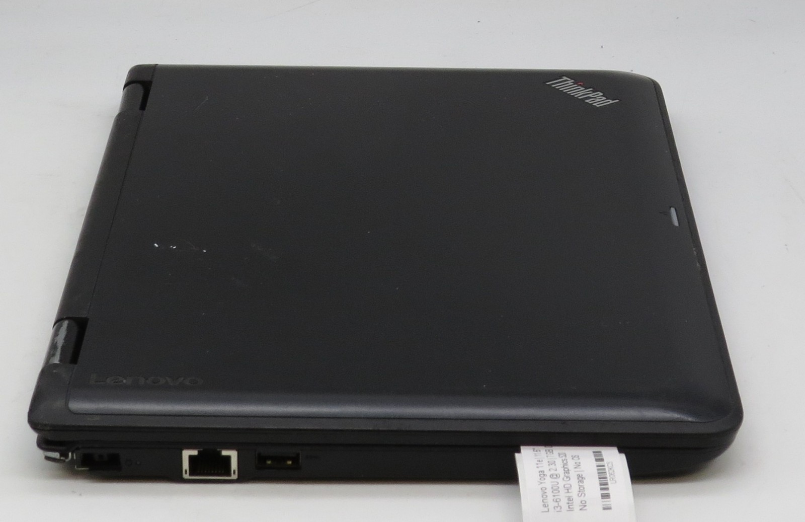 Lenovo ThinkPad Yoga 11e/i3-6100U @ 2.30GHz/8GB DDR3 RAM/No HDD/No OS