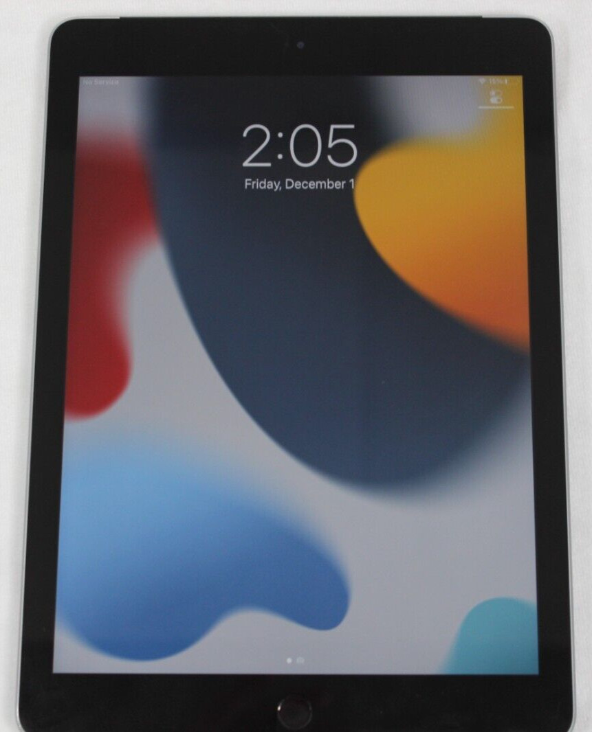 Apple IPad 6th Gen MR6R22LL/A A1954 IOS 15.1 128GB 9.7 ” GRADE A