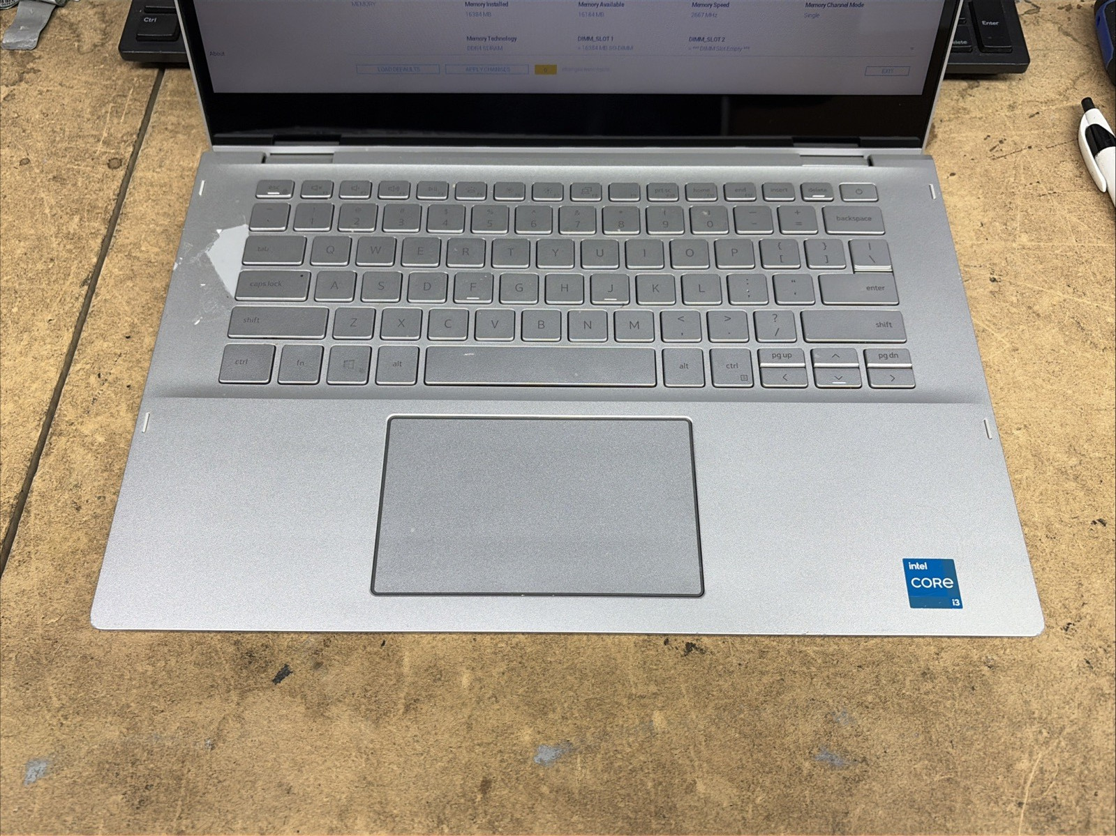 Dell Inspiron 5406 2-n-1 14″ i3-1115G4 16GB RAM No OS/SSD