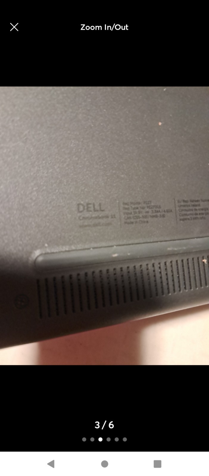 Dell Chromebook 11 3120 11.6″ Celeron 1.00-1.49GHz 4GB 16GB SSD Chrome OS
