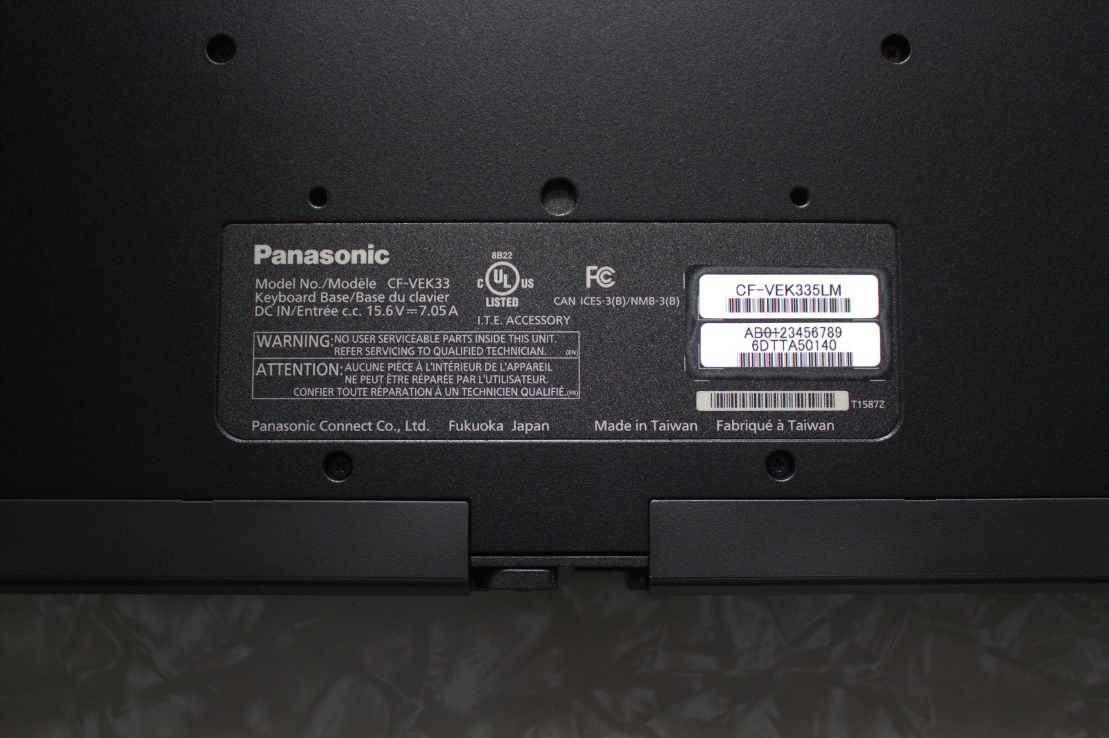 Panasonic Toughbook CF-33 MK4 i7-1370p 1TB SSD 32GB RAM DGPS Keyboard 0 Hours