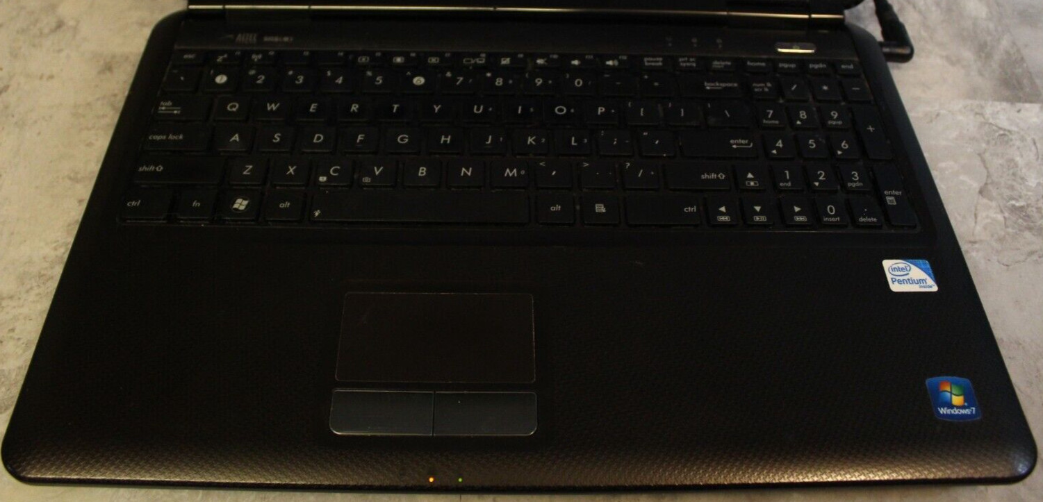 Asus K60I Notebook For Parts Bios No HDD 4GB Ram Dual-Core T4400@2.2GHz CPU