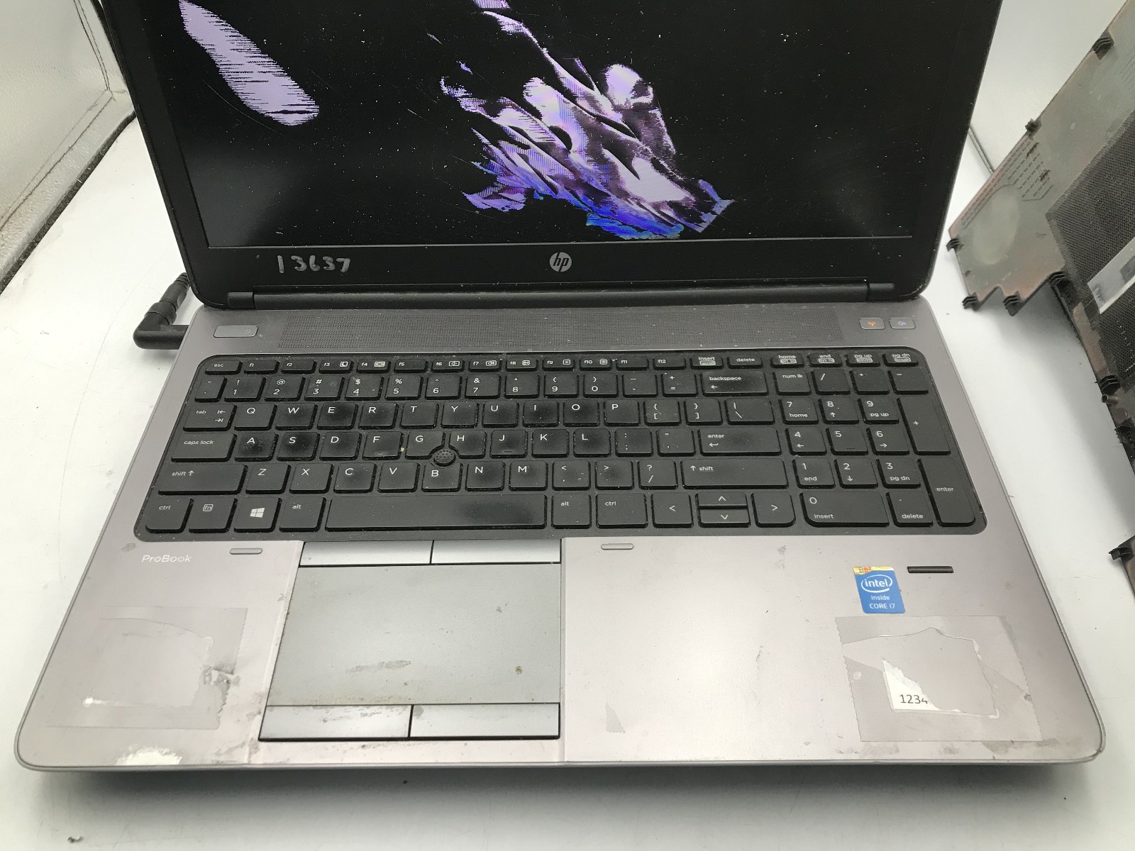 HP PROBOOK 650 G1 – FOR PARTS/REPAIR – INTEL I7 4TH GEN – NO RAM – READ DESC -BB