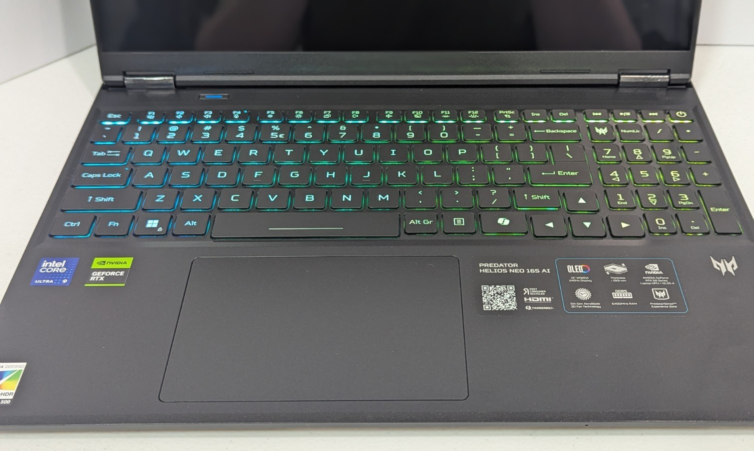 Acer Predator Helios Neo 16S Intel Ultra 9 275HX 32GB RAM NVIDA GeForce 5070 Ti