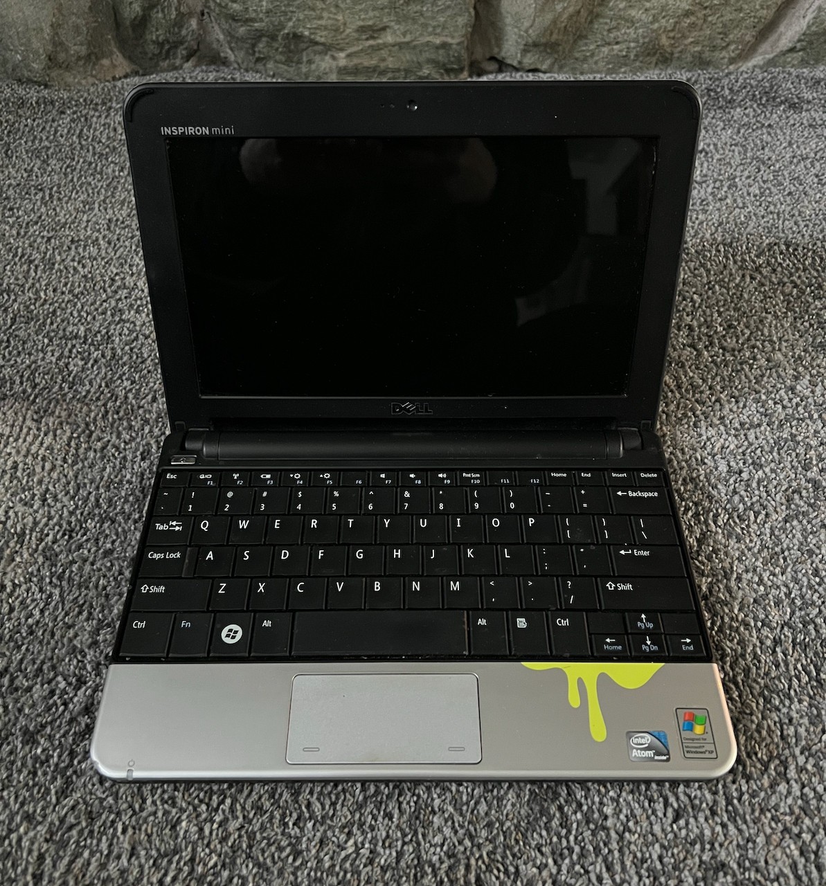Rare 2009 Dell Inspiron Mini / Nickelodeon Slime Edition