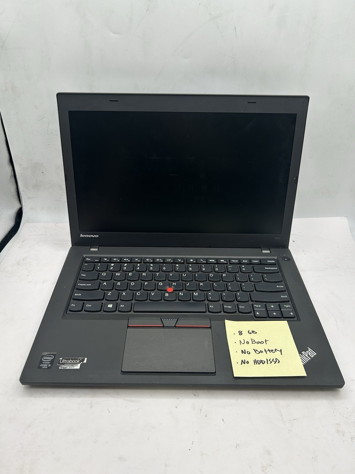 Lot of 3 Lenovo ThinkPad For Parts/Repair No AC 5-19-1