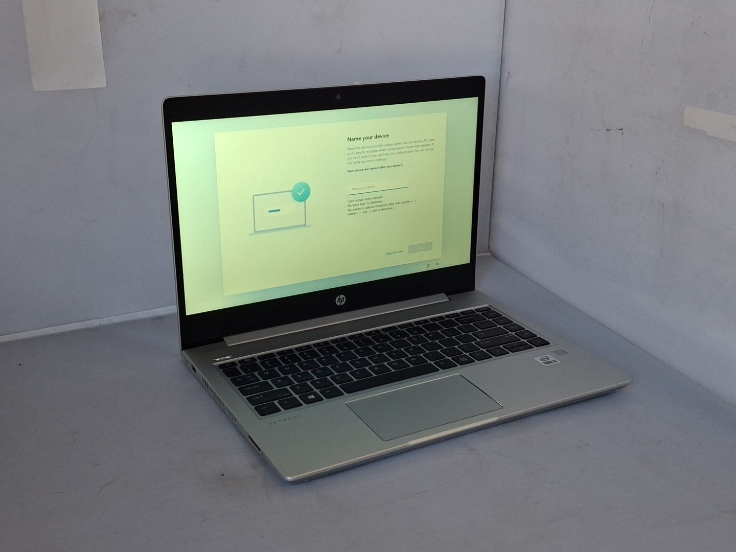 HP ProBook 440 G7 – i5-10210U – 256GB, 8GB – Windows 11, 14″ – Adap – Scratches