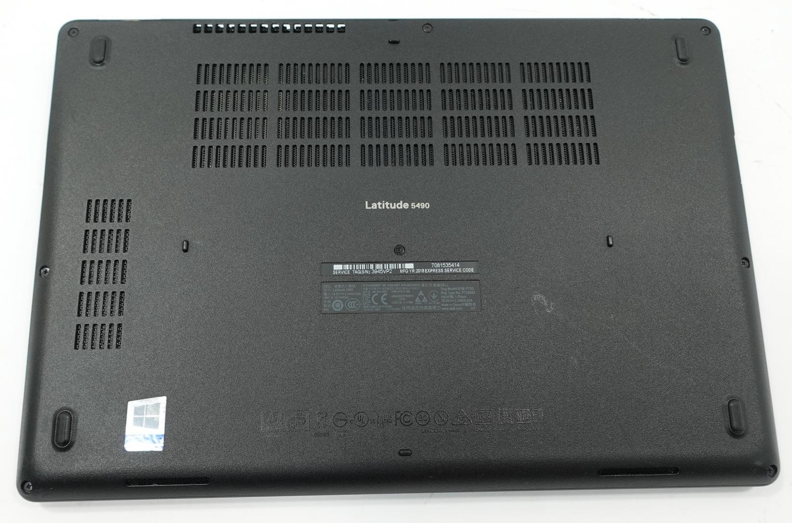 Dell Latitude 5490 14″ Core I7-8650U 1.90GHz 8GB 256GB SSD Laptop