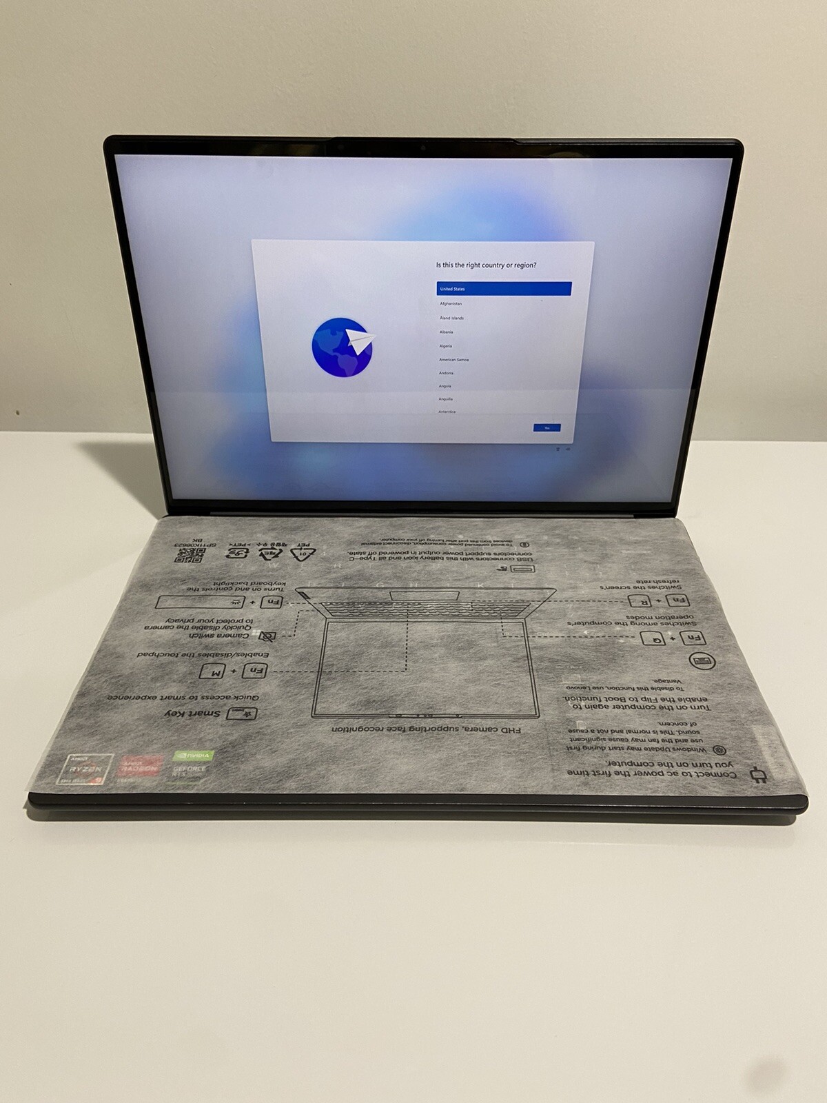 Open Box great condition Dark Gray Lenovo Slim 7 prox 14ARH7 14.5″