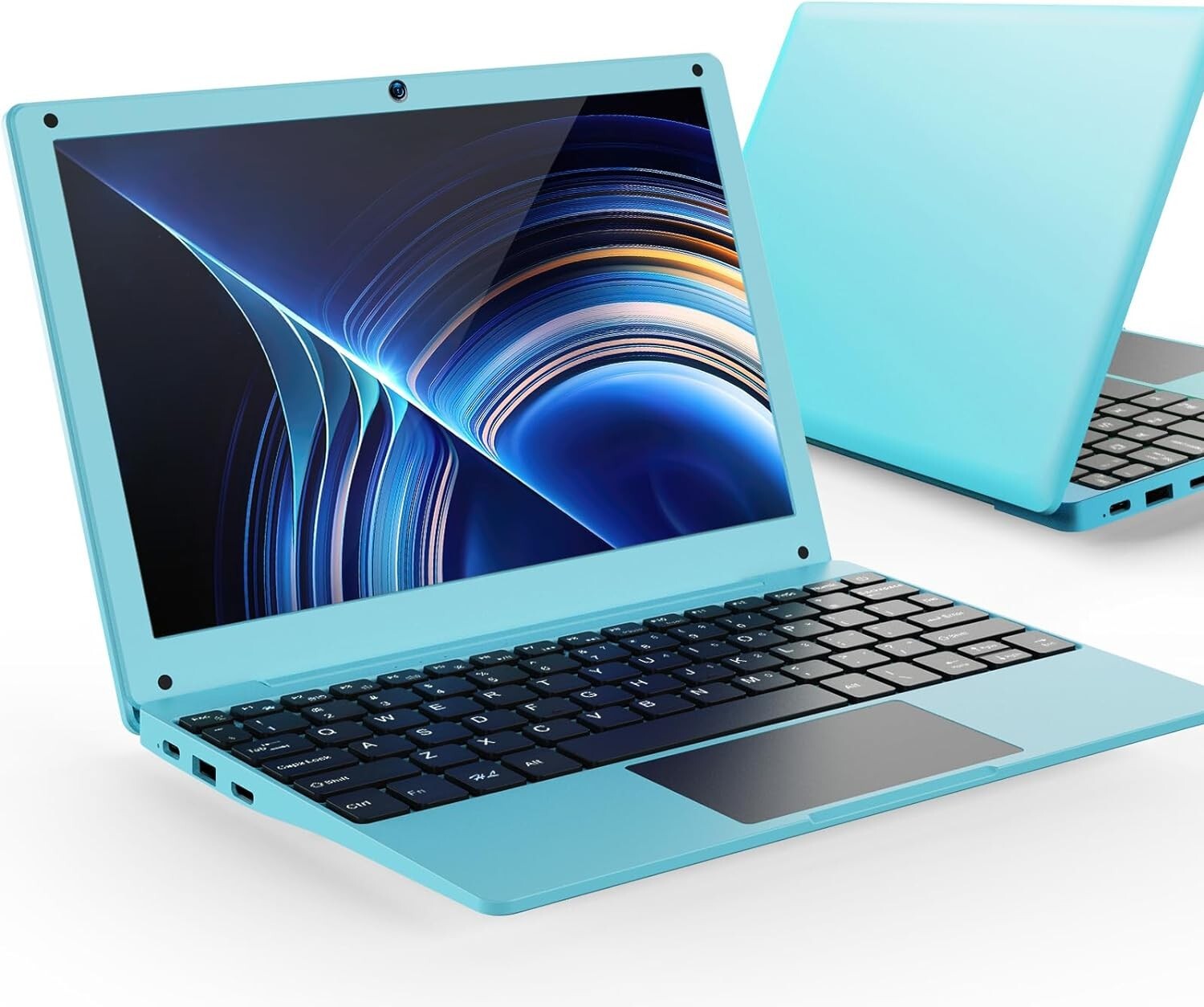 Portable 10.1” Laptop Computer Quad Core Android 12.0 Netbook 2G RAM+64GB ROM