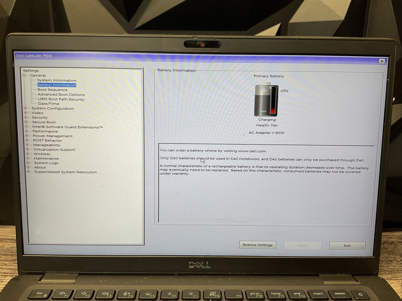 Dell Latitude 7310 / i5 10th Gen / Laptop Notebook PC / C10