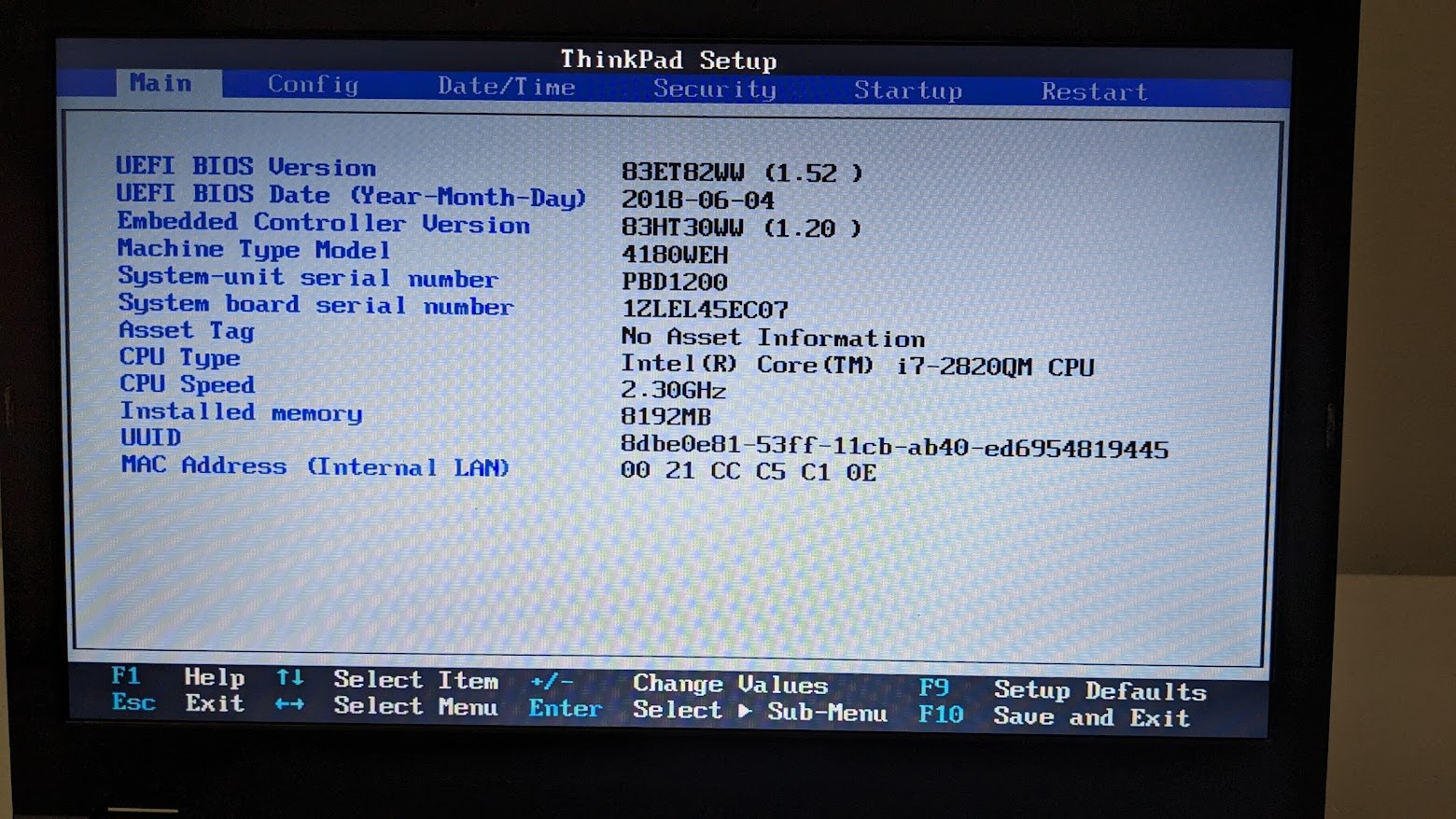Lenovo ThinkPad T420 Quad Core i7 2720QM 8GB 1.25TB (256GB SSD + 1TB )