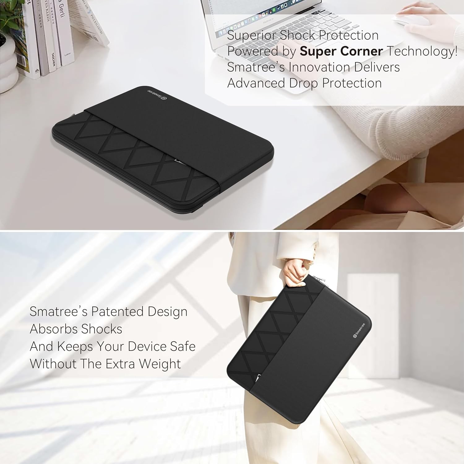 Laptop Sleeve for 13.6 inch MacBook Air M4 2025/2024 M3 A3113/2022 M2 A2681