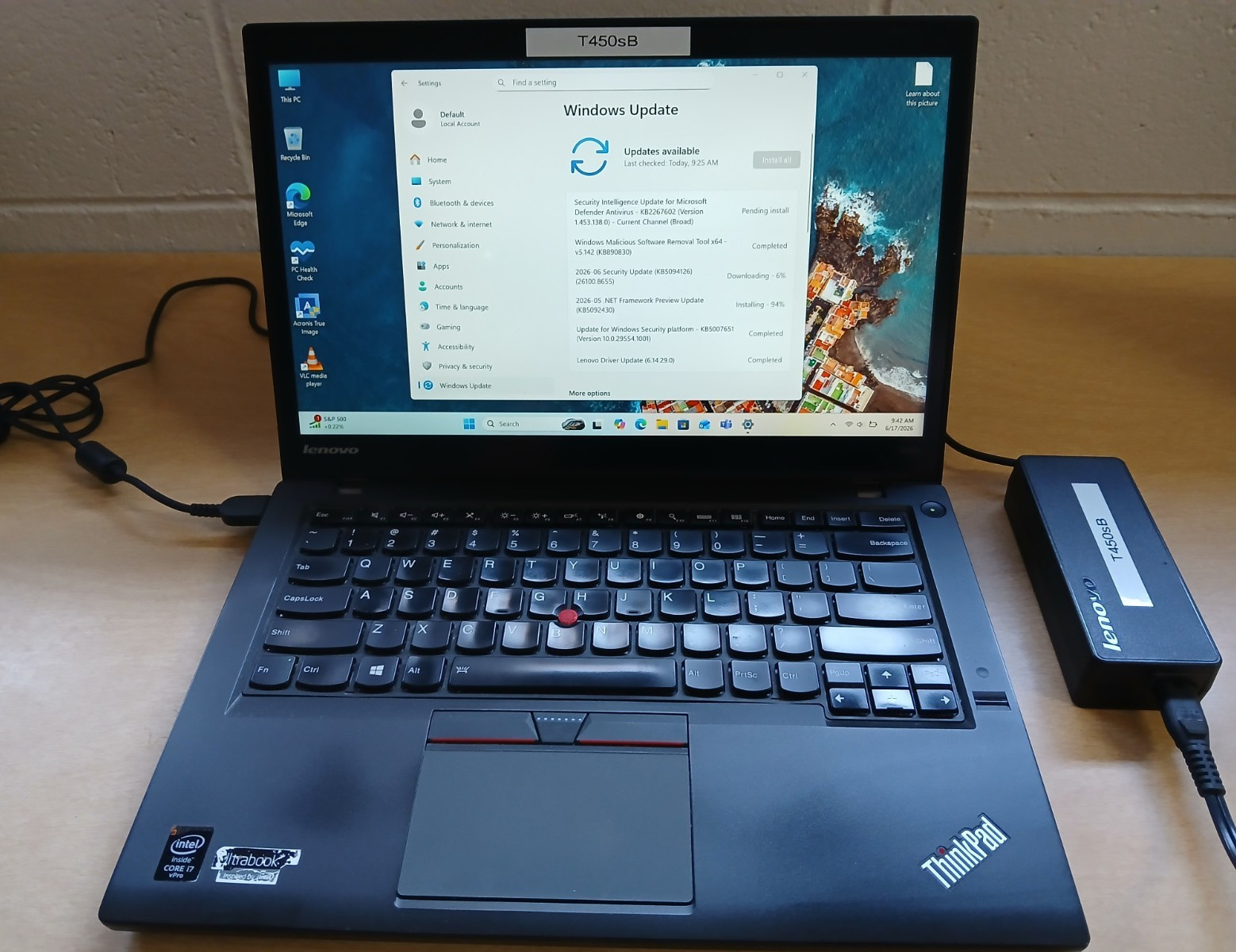 Lenovo ThinkPad T450s Laptop | i7-5600U | 20GB RAM | 500GB SSD | Win11 Pro