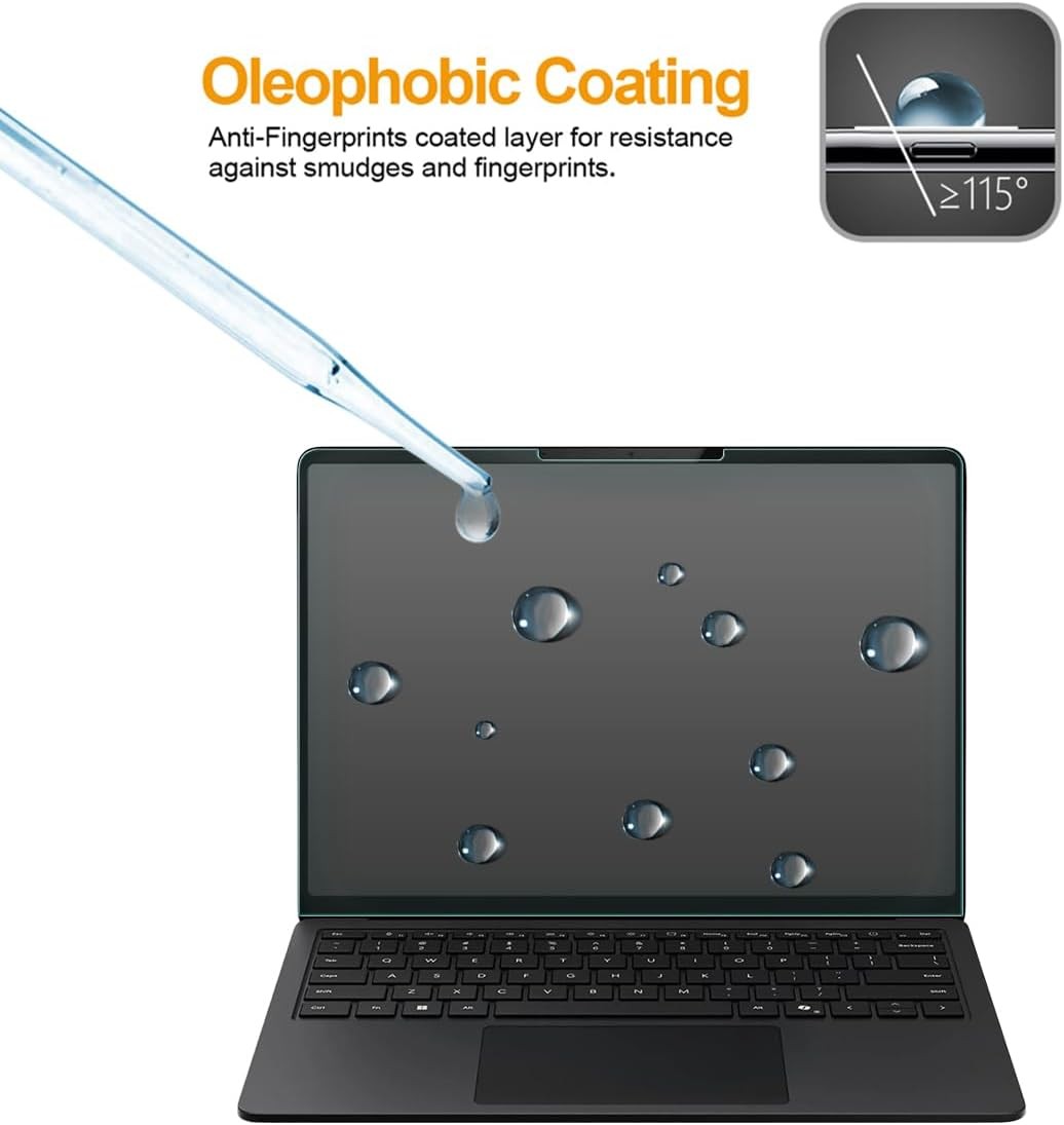 Designed for Microsoft Surface Laptop 7 (13.8 inch) Tempered Glass Screen Protec
