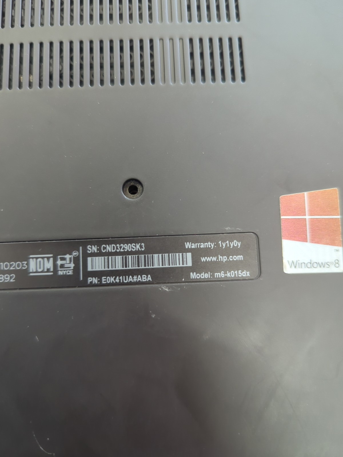 HP ENVY M6-K015DX i5-4200U, 1TB, 8GB Ram – BAD BATT
