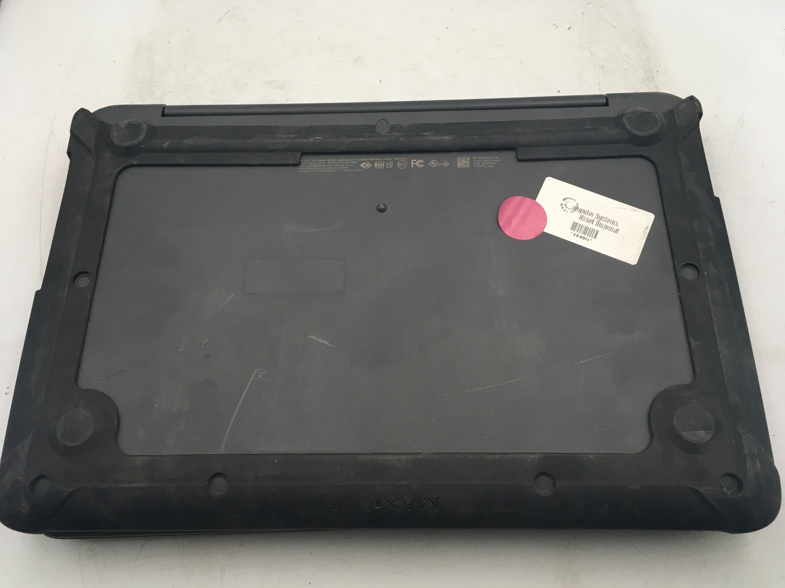 HP CHROMEBOOK 14 G5 -LOT OF 2- BOOTS TO OS/FOR PARTS – INTEL CELERON -READ- BB