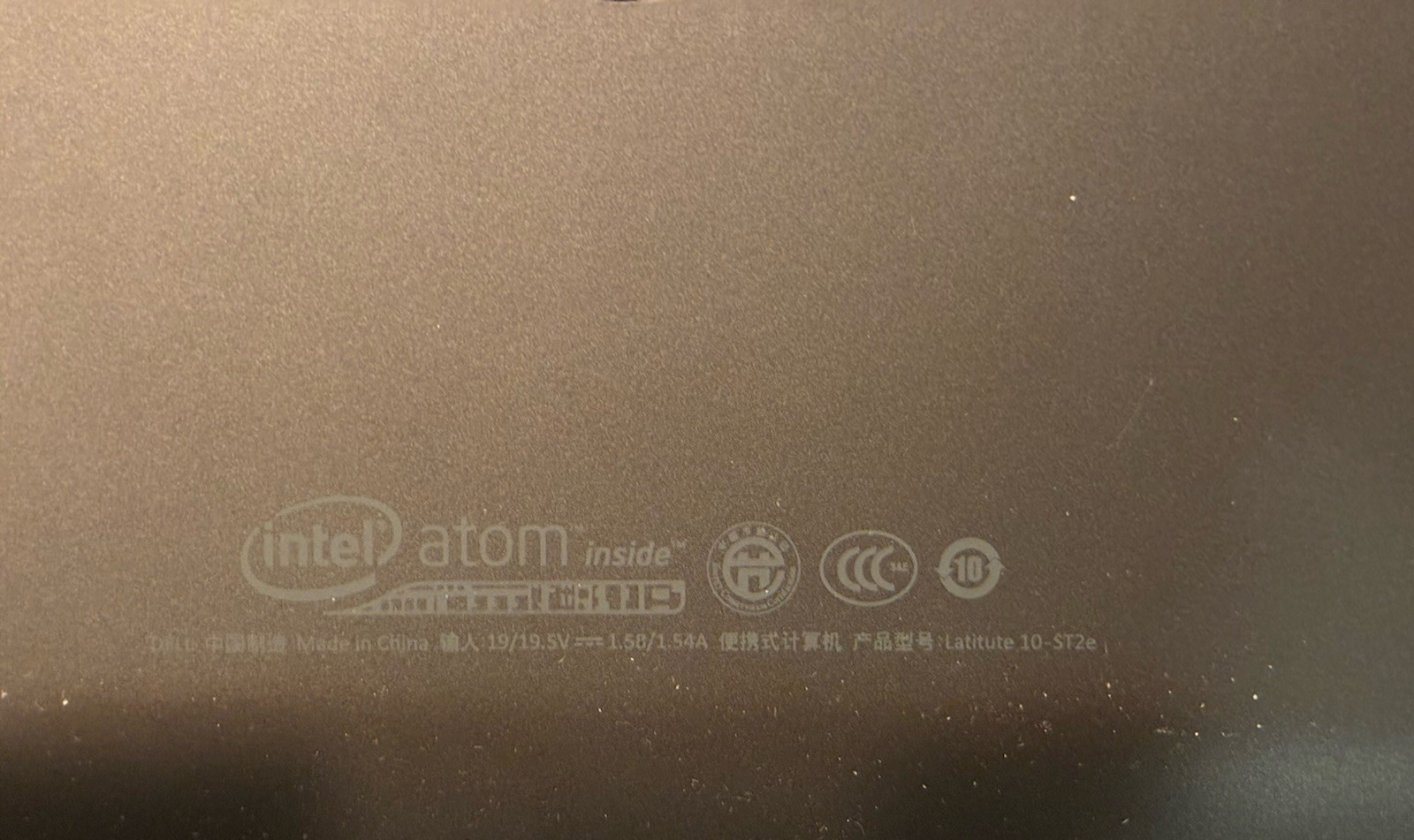 dell latitude 10 st2e