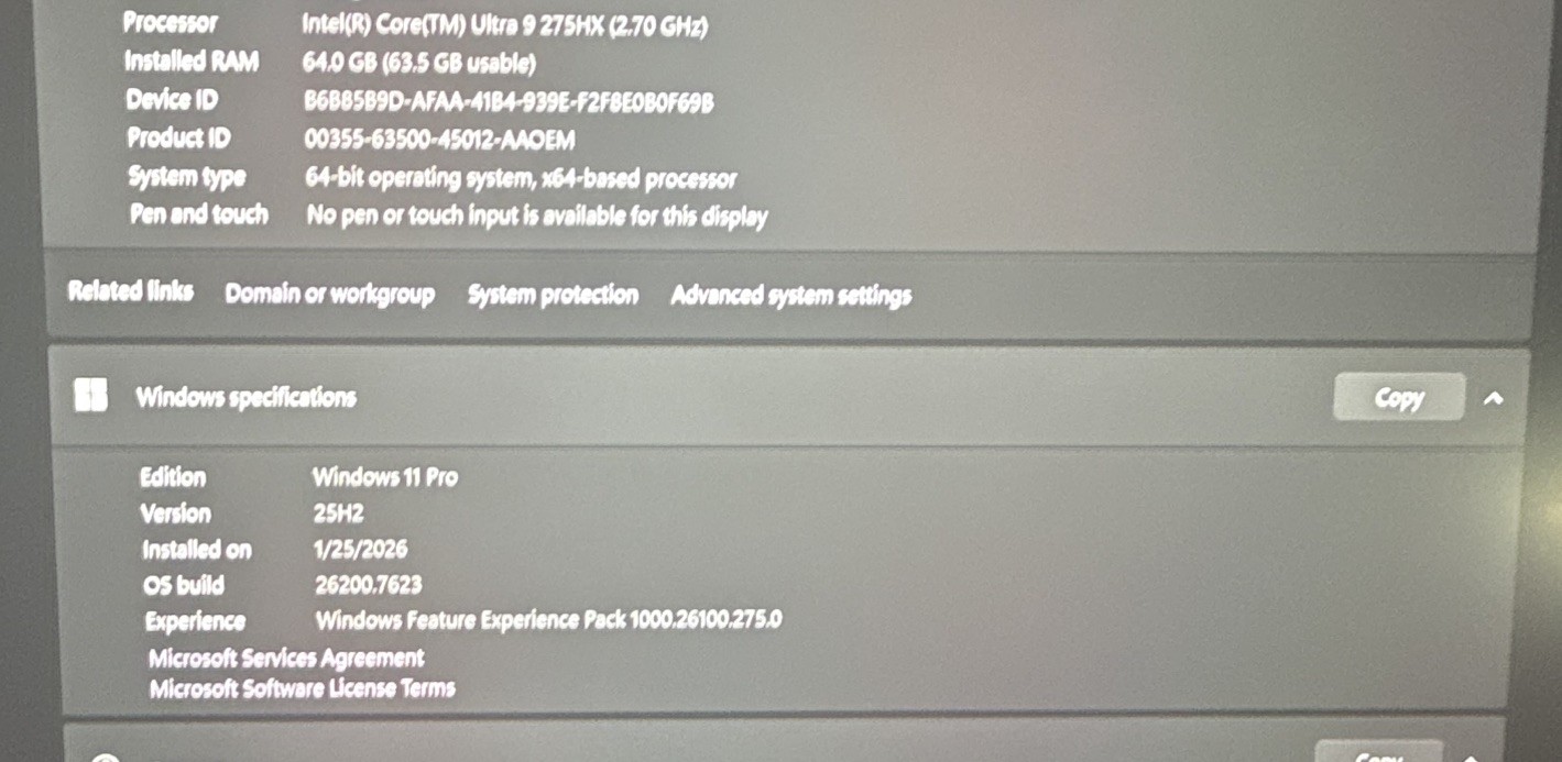 Alienware 16X Aurora 16 in Intel Core Ultra Windows 11 Laptop READ DESCRIPTION