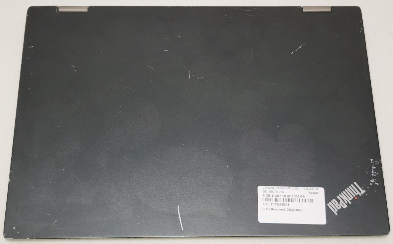 THINKPAD L380 YOGA i5-8265U 16GB RAM NO ADAPTER (UID TE73856EA1)