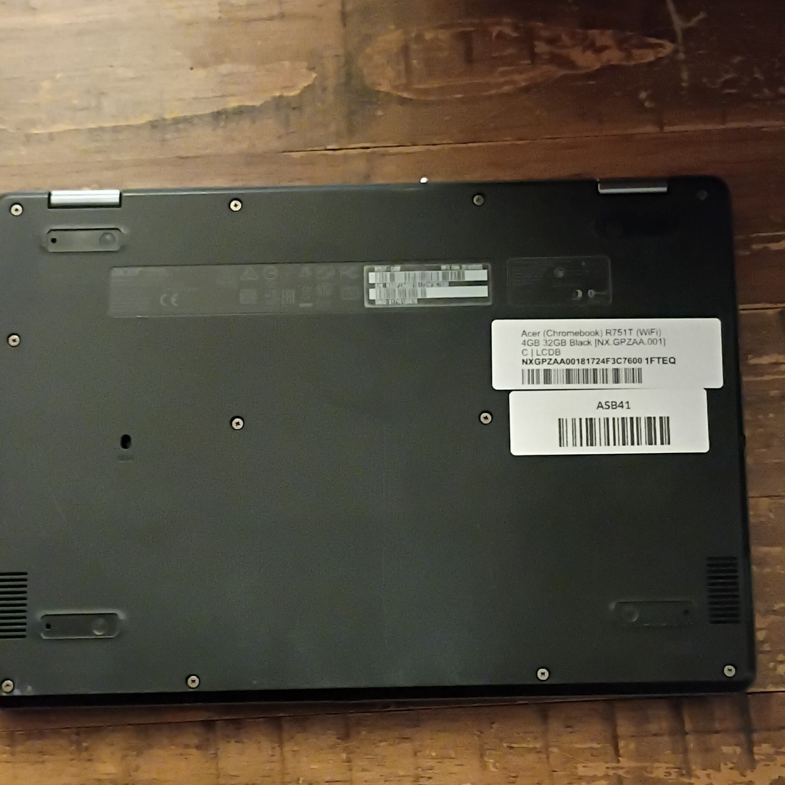 Acer Chromebook R751T 2-in-1 11.6″ Celeron 4GB 32GB eMMC Chrome OS Black