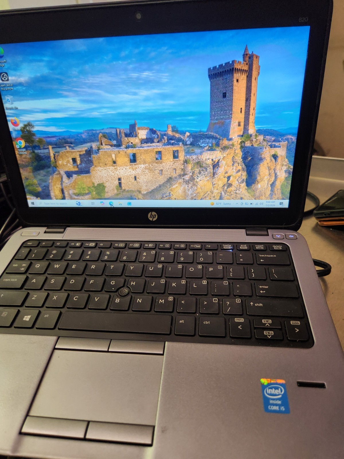 HP EliteBook 820 G1 Intel Core i5-4200U 8GB 500GB HDD W10/Good Battery & AC Pwr
