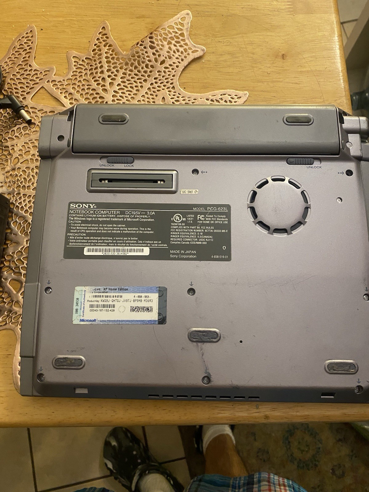 Sony Vaio PCG-623L
