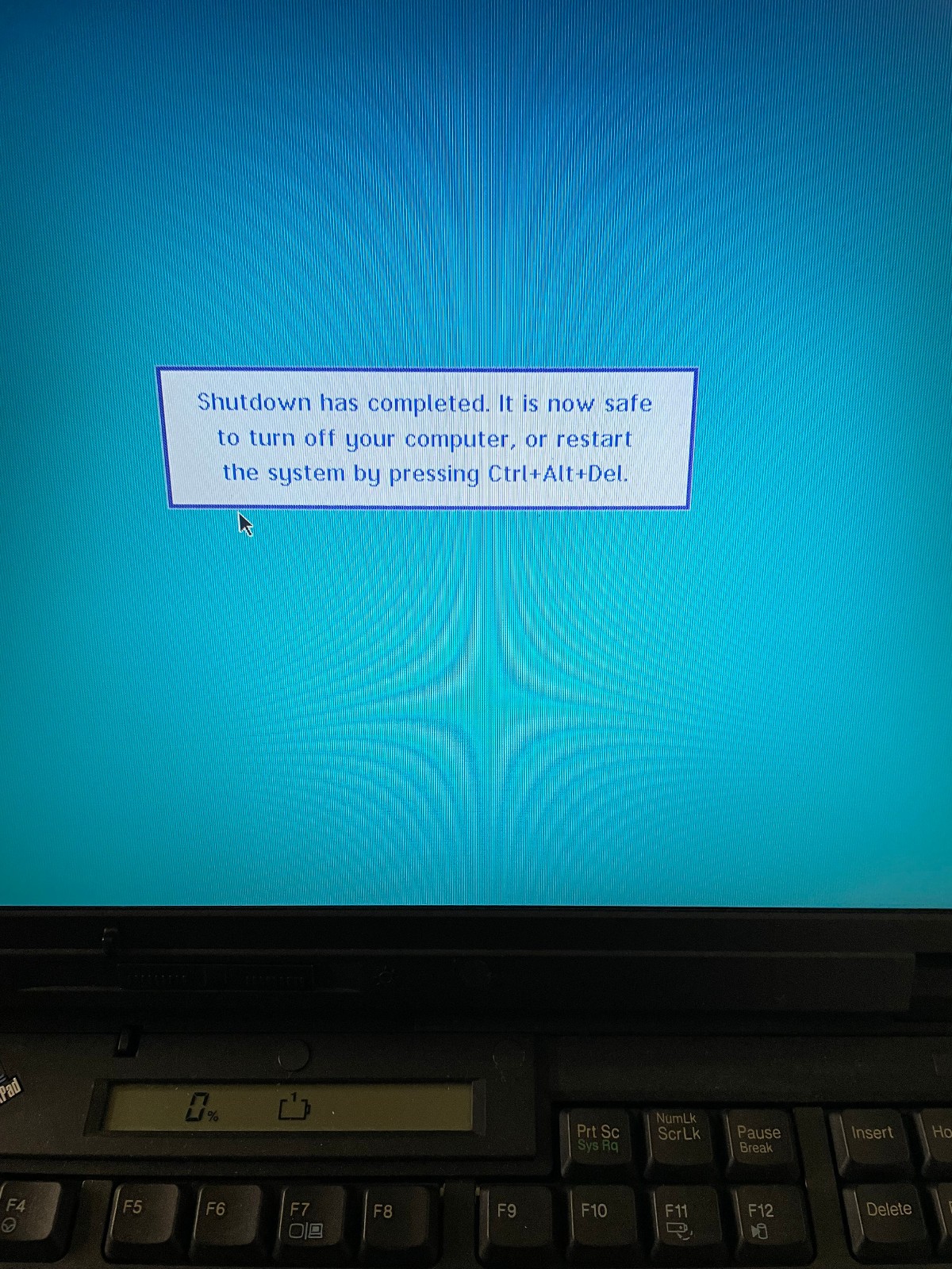 VINTAGE IBM THINKPAD 770 With OS/2 Warp Verion 3 Installed