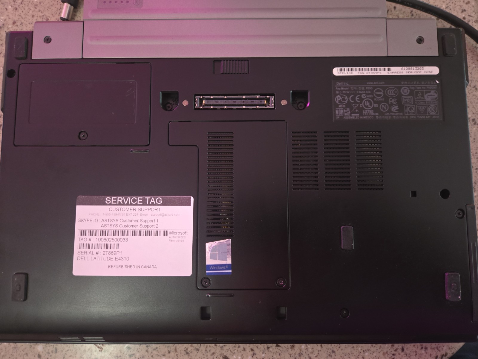 lot of 2, DELL LATITUDE E4310 13″ LAPTOP i5-M540 CPU,4GB Ram, Win 10