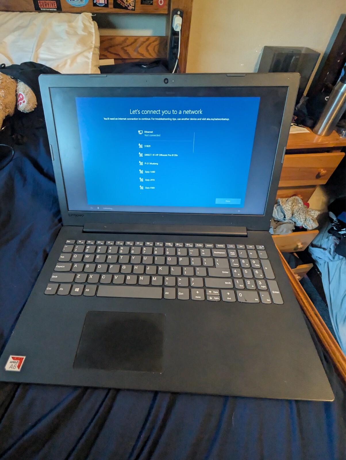 Lenovo IdeaPad Laptop 130-15AST AMD A6-9225, 2.6GHz, 4GB RAM 500GB HDD 15.6″