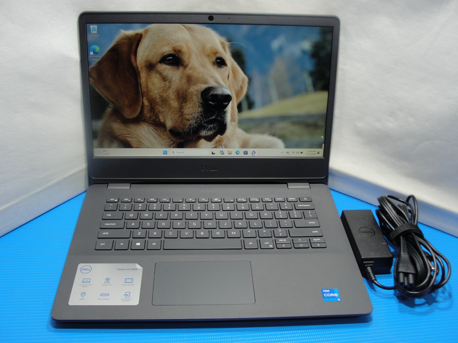 Dell Vostro 3400 14″ FHD Intel Core i5-1135G7 2.4GHz 8GB RAM 1TB HDD +PA