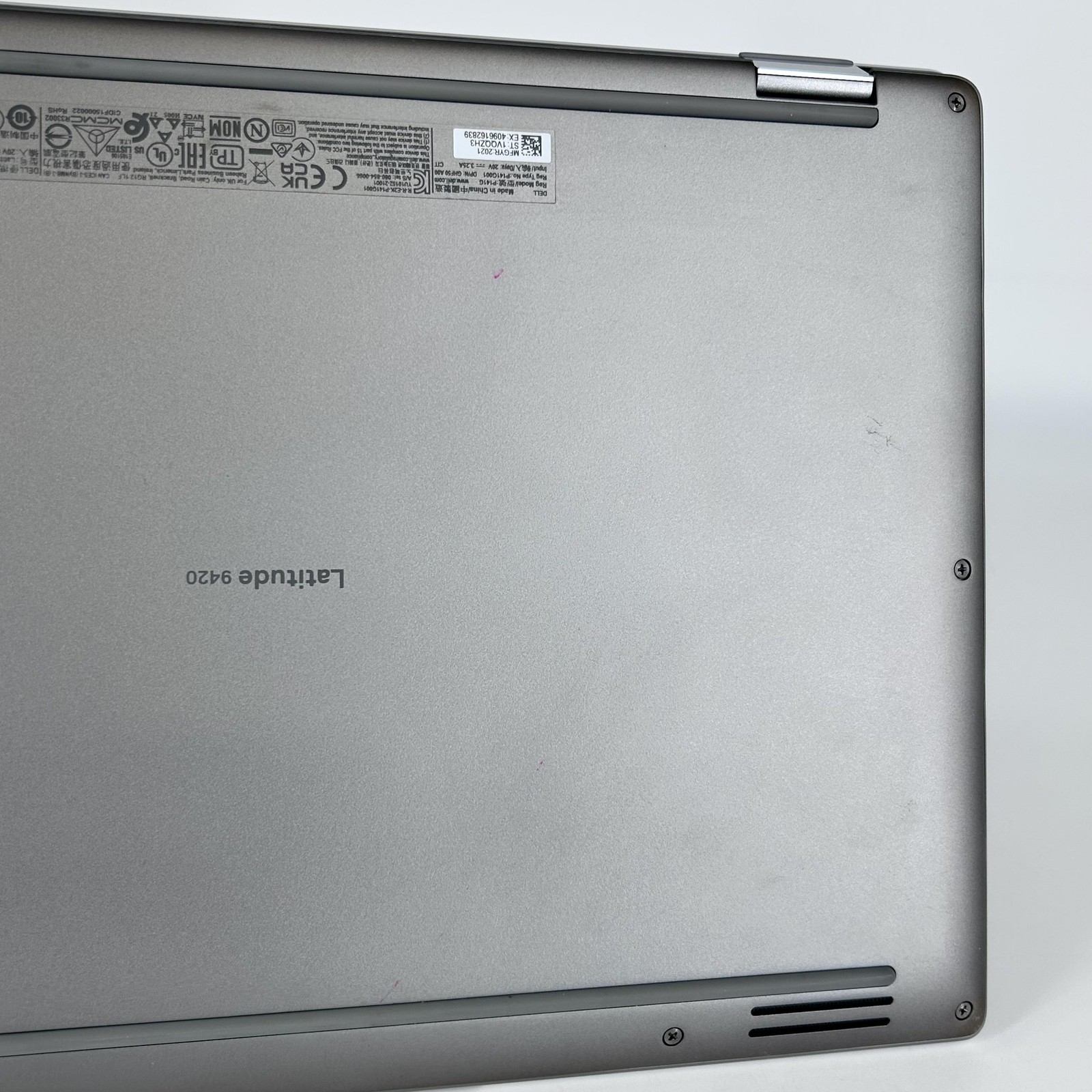 Dell Latitude 9420 14 Gray FHD+ i7-1185G7 3.00GHz 16GB RAM 512GB SSD Good