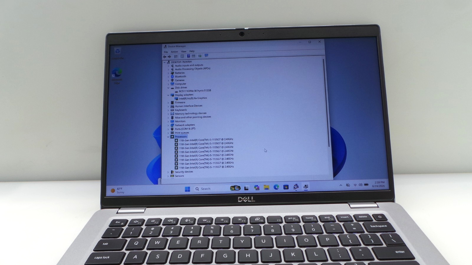 Dell Latitude 5420 | 14″ | i5-1135G7 2.40GHz | 16GB RAM 512GB NVMe | WIN 11 PRO