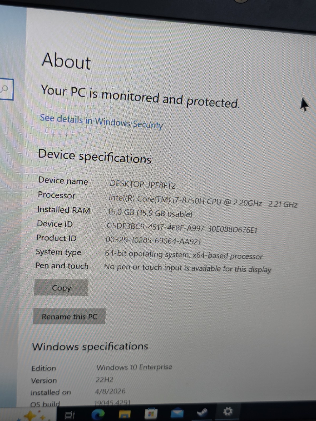 Dell Alienware Pf69. 16ram, 1TGB SSD, 17inch