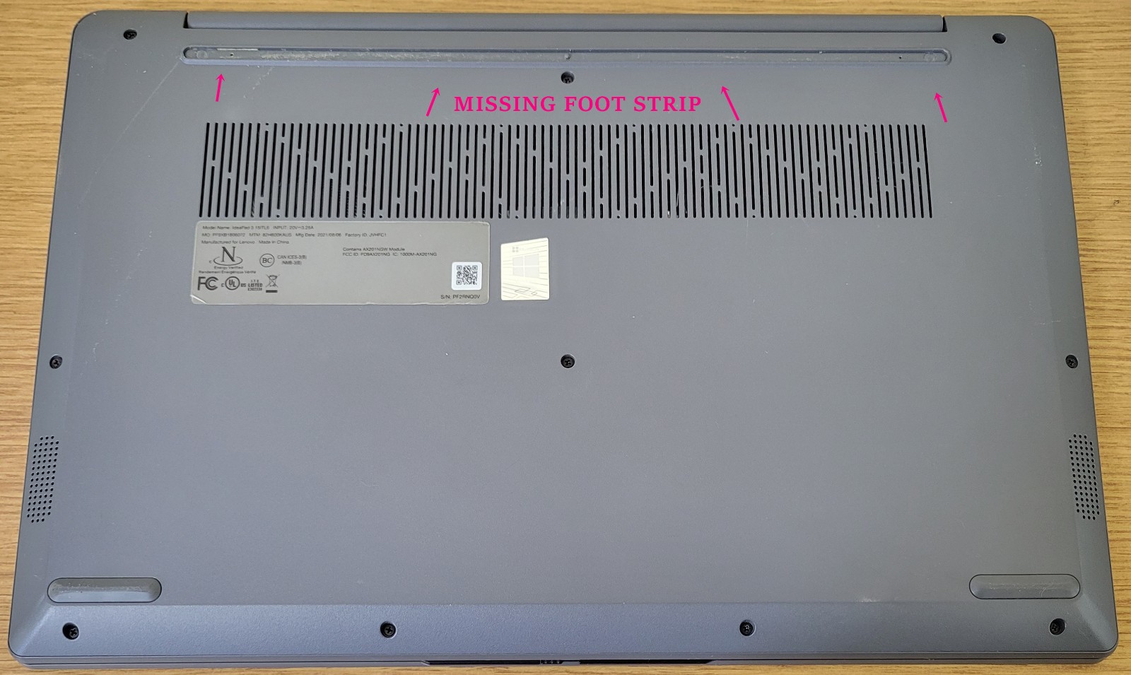Lenovo IdeaPad 3 15itl6 i5-1135G7 2.40GHz 12GB 512GB NVMe Iris Xe No OS