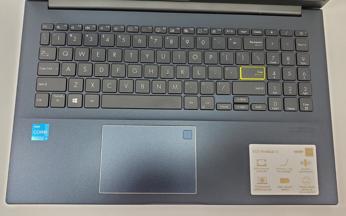 NEW ASUS Vivobook 15.6″ FHD Laptop i3-1115G4 8GB 256GB F513EA-OS37