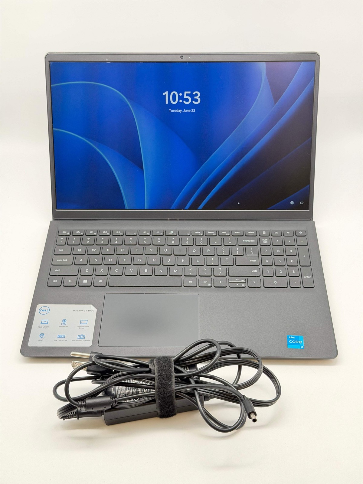 Dell Inspiron 15 3000 Intel Pentium 256GB SSD 8GB RAM 15.6″ Black