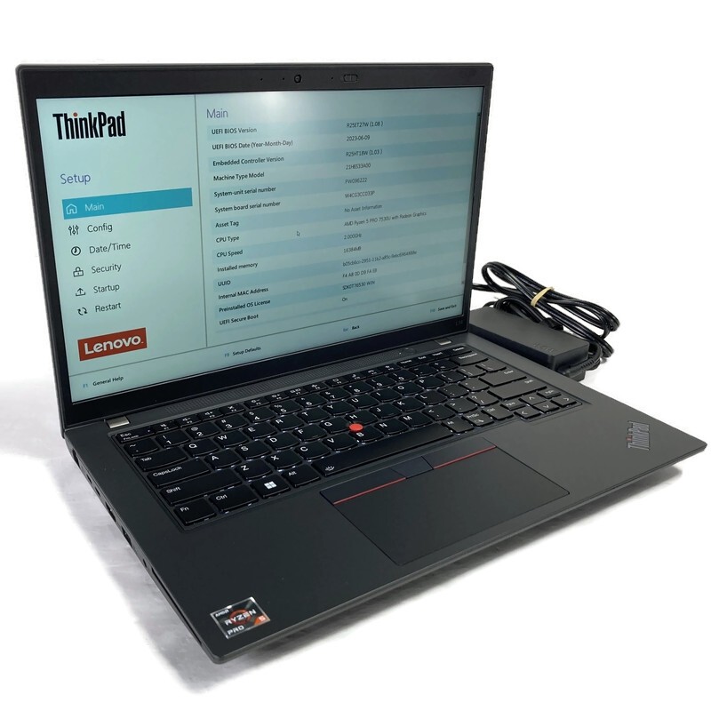 Lenovo ThinkPad L14 G4 14″ Laptop Ryzen 5 Pro 7530U 2.0GHz – 16GB Ram – No Drive