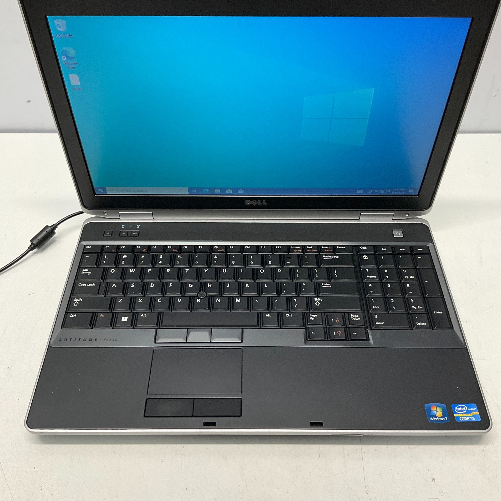 Dell Latitude E6530 Intel Core i5-3360M 2.80GHz 8GB 128GB SSD Win 10 Pro NO BATT