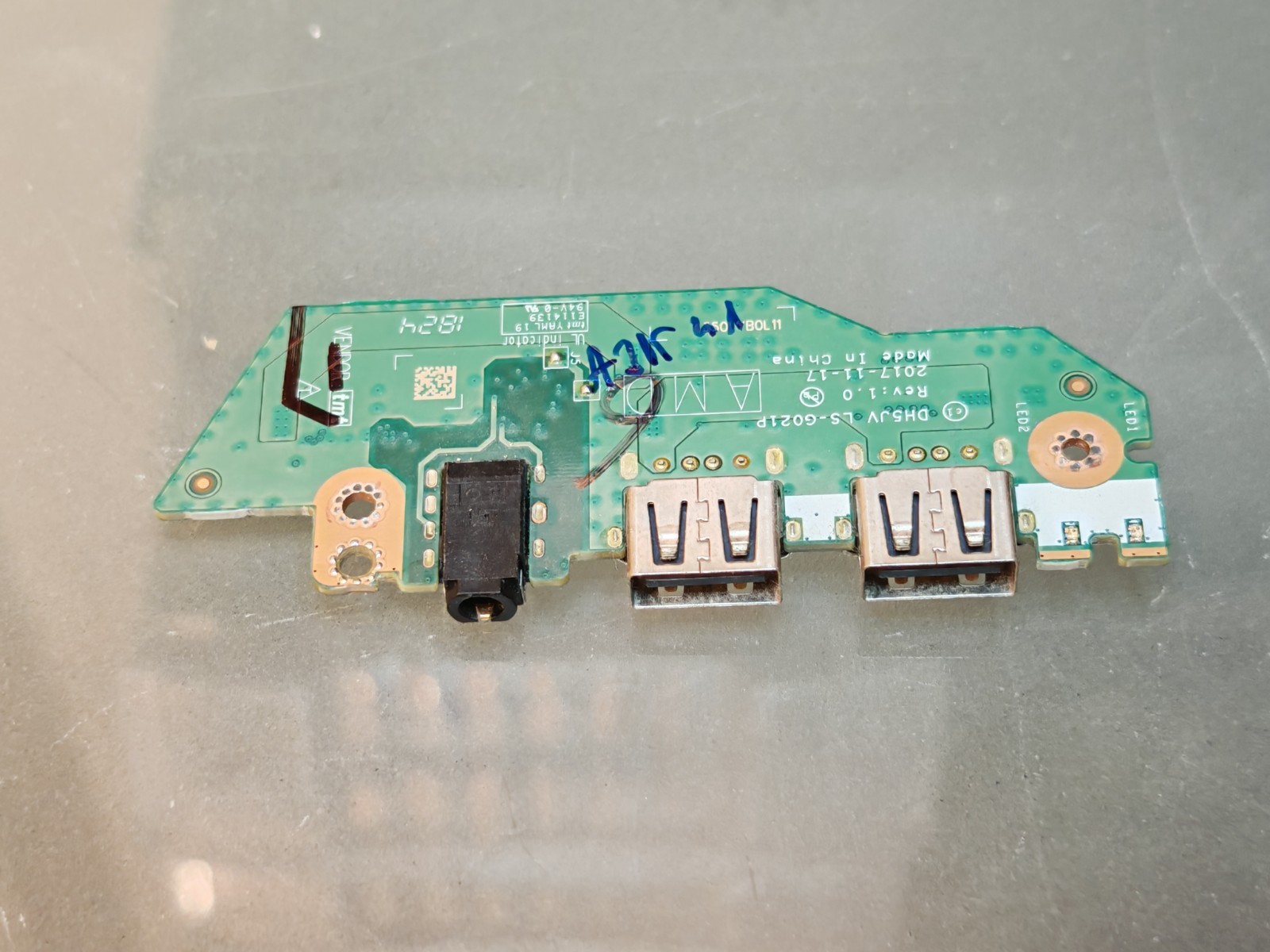 ACER A314-41 AN515-42 AN515-52 2 USB AUDIO JACK CARD LS-G021P AMD