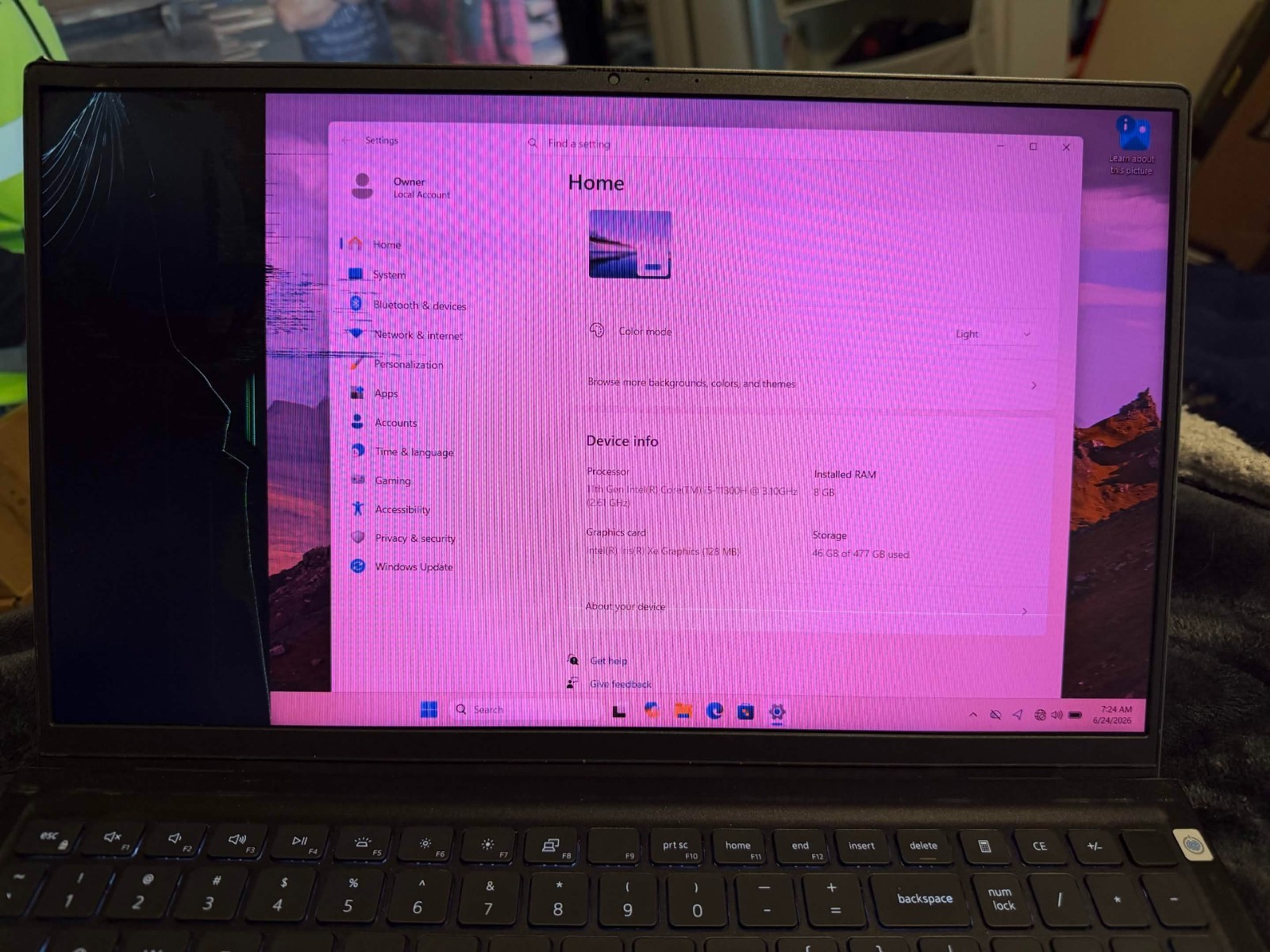 DELL VOSTRO 15 5510 INTEL CORE i5 8GB RAM – Used – STILL WORKING
