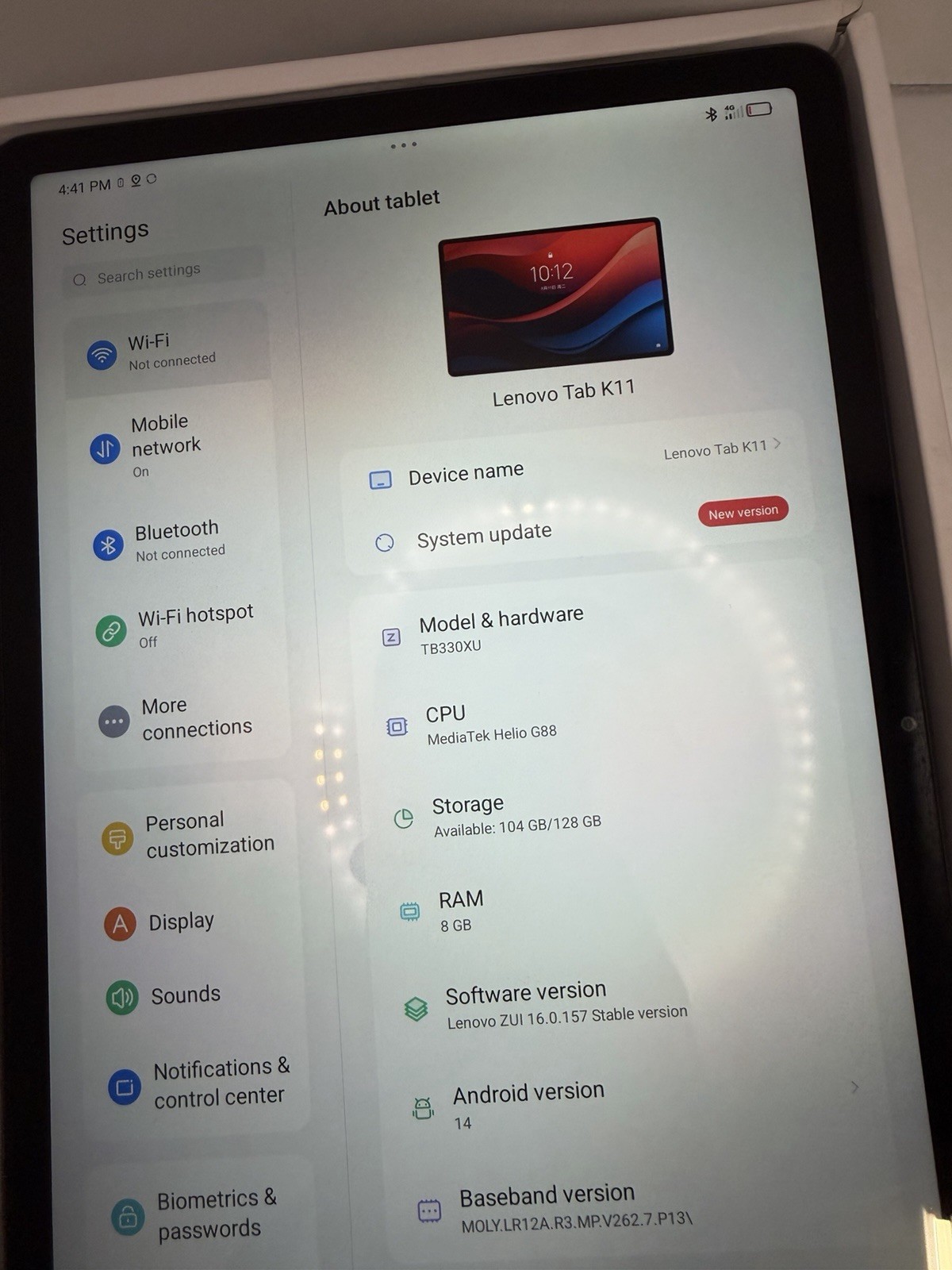 Lenovo Tap K11